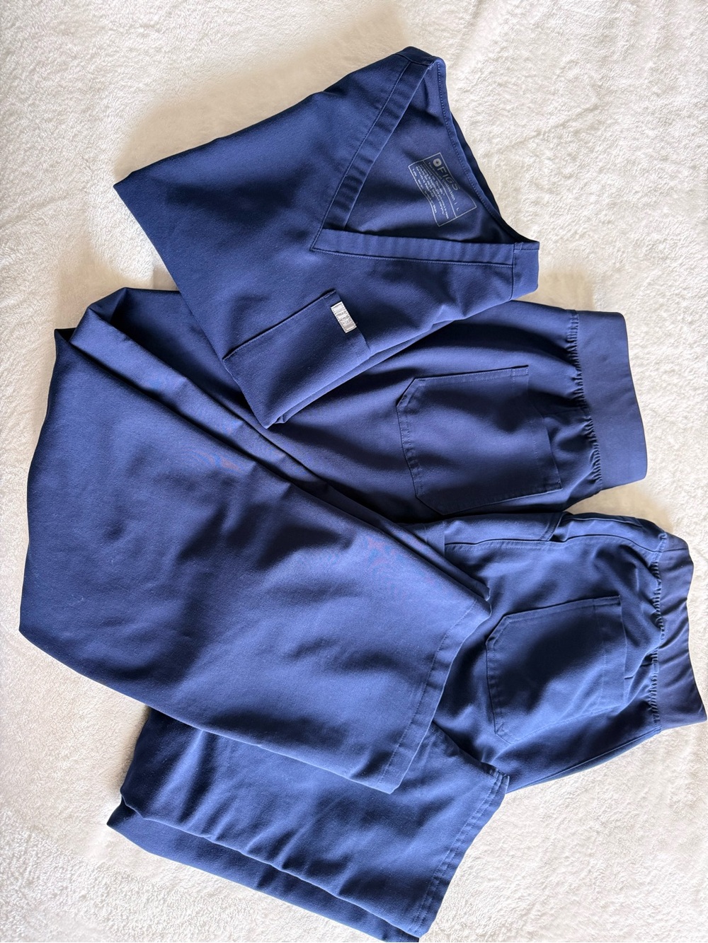 Figs Women's Navy Scrub Set - Deep Navy Blue 💙